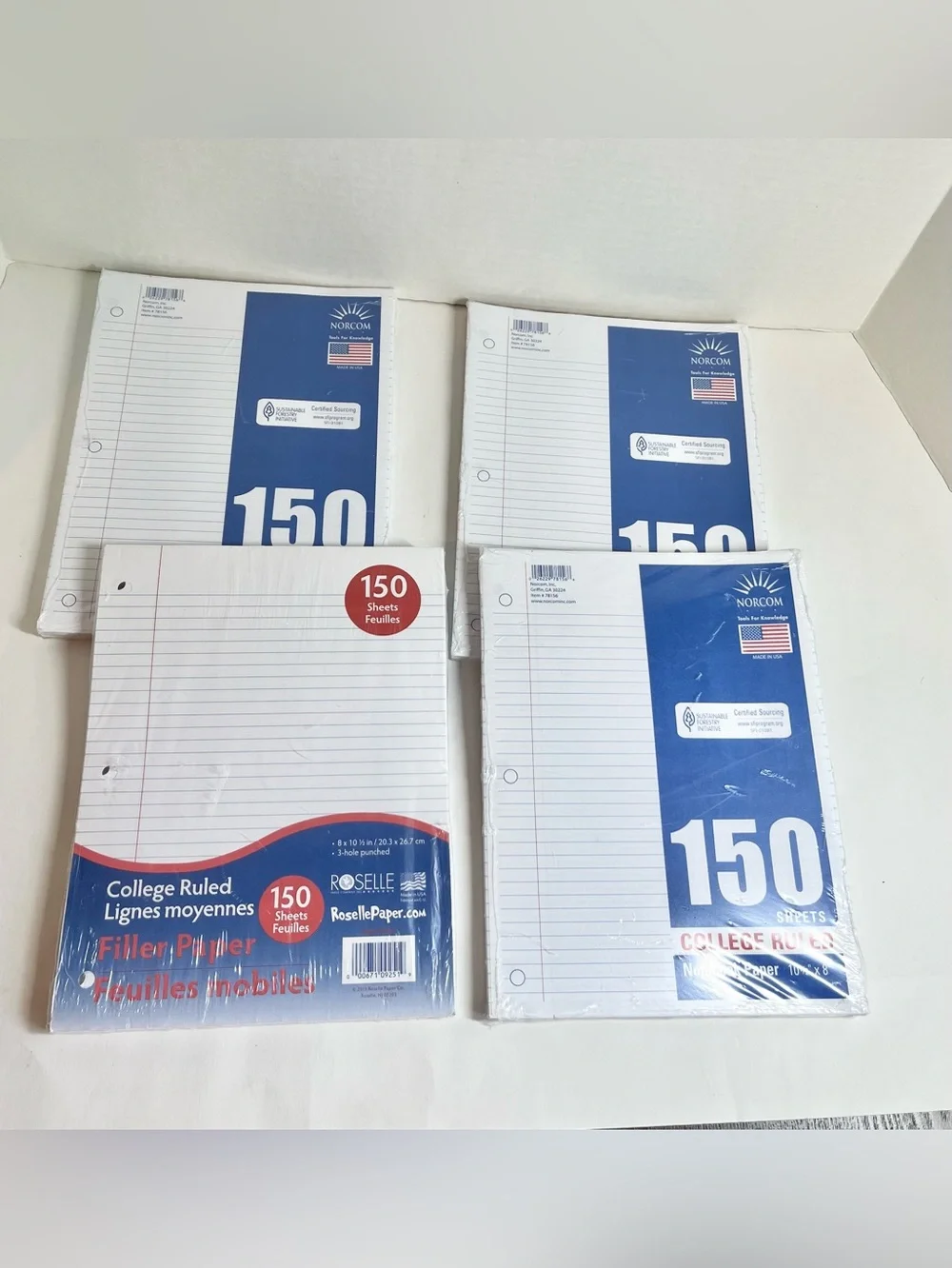 BACK TO SCHOOL Binders/Dividers/Hole Punch Reinforcements/College-Ruled's Paper